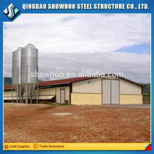 Estructura de Acero de Bajo Costo Broiler Avícola Shed Design Poultry Farm Hen House